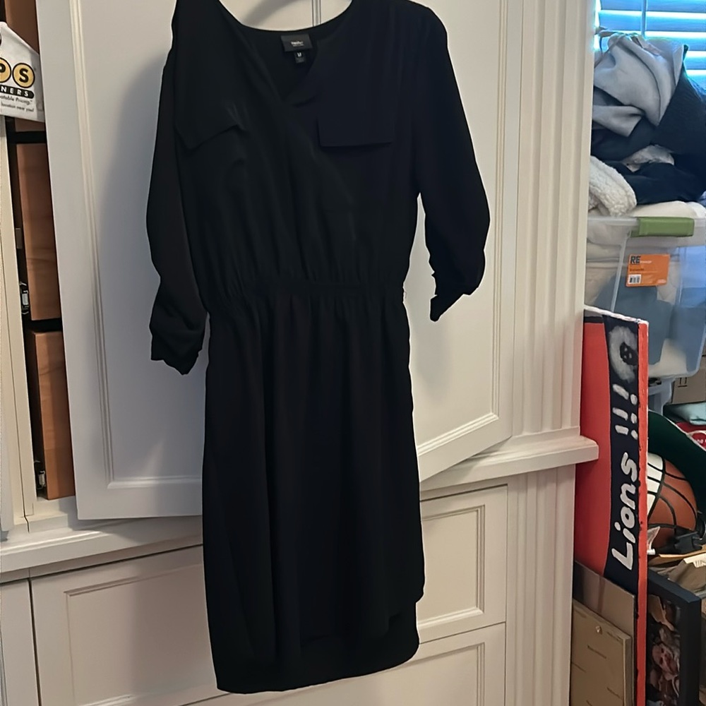 Mossimo, black medium casual dress.